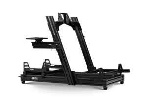 Next Level Racing | Aluminum | Racing Simulator Cockpit | GTElite Front and Side Mount Edition | Bl…