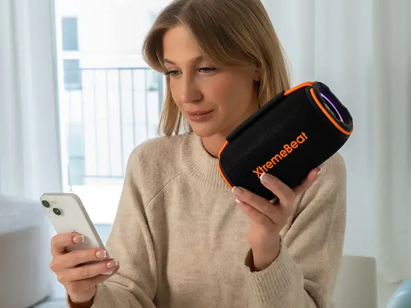 Tracer XtremeBeat TWS Portable Bluetooth Speaker Black 15 W