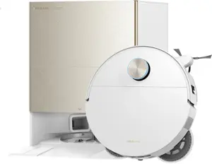 Dulkių siurblys-robotas Dreame X60 Ultra Complete b, Balta