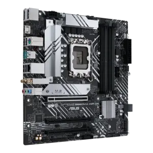 ASUS PRIME B660M-A WIFI D4, "Intel", LGA 1700, "Intel® Celeron®", "Intel® Core™ i3", "Intel® Core™ i5", "Intel® Core™ i7", "Intel® Core™ i9",..., DDR4-SDRAM, 128 GB, DIMM