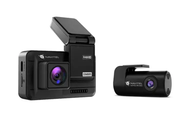 "Navitel R480" 2K vaizdo kamera su 2K vaizdo kokybe