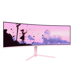 Arozzi Nova | 49 " | VA | 32:9 | 165 Hz | 4 ms | 5120 x 1440 pixels | 350 cd/m² | HDMI ports quantity 2 | Pink