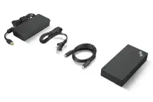 "Lenovo ThinkPad" universalus USB-C išmanusis dokas, laidinis, "Thunderbolt 4", 1000 Mbps, juodas, 4K Ultra HD, 3840 x 2160 taškų