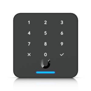 UBIQUITI READER FLEX BLACK. THIRD-GENERATION NFC CARD READER WITH A KEYPAD AND APPLE TOUCH PASS SUP…