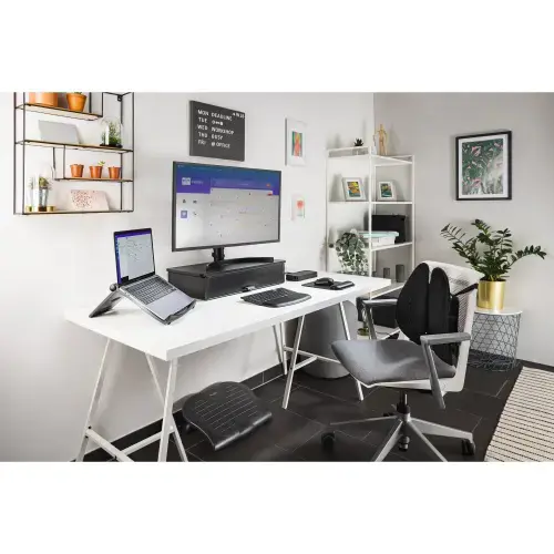 "Kensington SureTrack™" dviguba belaidė pelė, dvipusė, RF belaidė + "Bluetooth", 2400 DPI, juoda