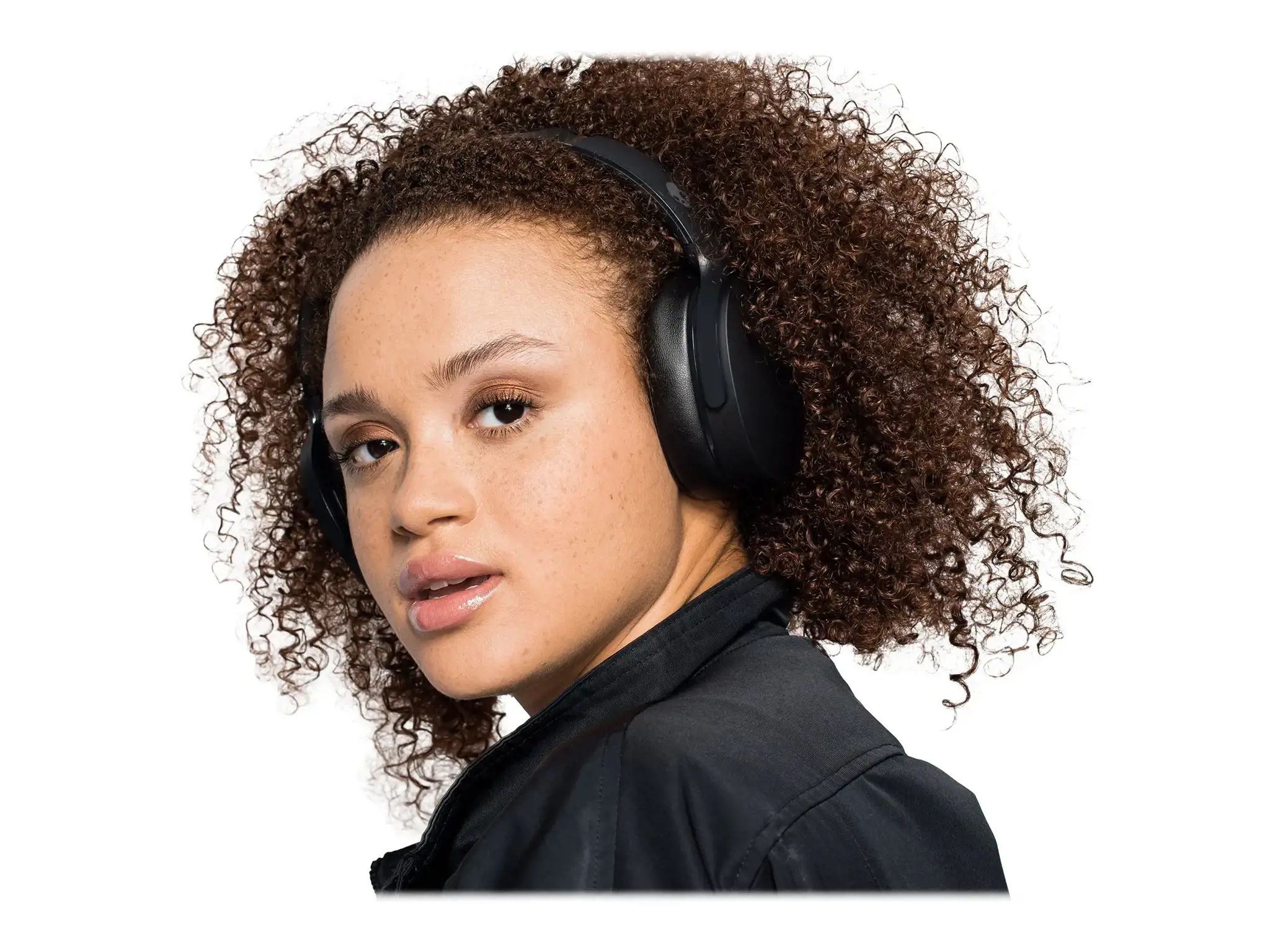 "Skullcandy" belaidės ausinės "Hesh ANC Over-ear", slopinančios triukšmą, belaidės, tikrai juodos spalvos