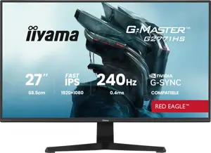 iiyama G-MASTER G2771HS-B1 computer monitor 68.6 cm (27") 1920 x 1080 pixels Full HD Black