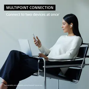 Sony WF-C710N Truly Wireless Noise Cancelling Earbuds - White | Sony