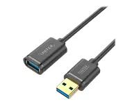 UNITEK Y-C457GBK Unitek USB prailgintuvas USB3.0 AM-AF, 1,0 m Y-C457GBK
