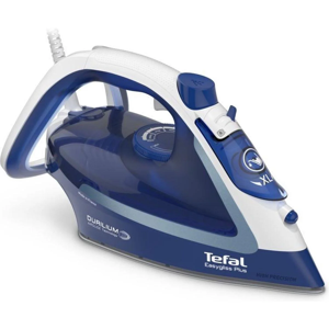 TEFAL | FV5735E0 Easygliss Plus | Steam Iron | 2500 W | Water tank capacity 270 ml | Continuous steam 45 g/min | Steam boost performance 220 g/min | Blue/White