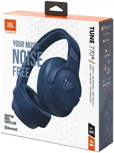 JBL belaidės ausinės Tune 770NC, mėlynos spalvos