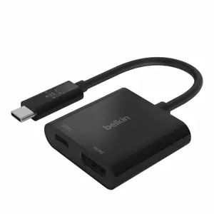 Belkin AVC002BTBK, USB 3.2 Gen 1 (3.1 Gen 1) Type-C, HDMI, USB 3.2 Gen 1 (3.1 Gen 1) Type-C, 3840 x…
