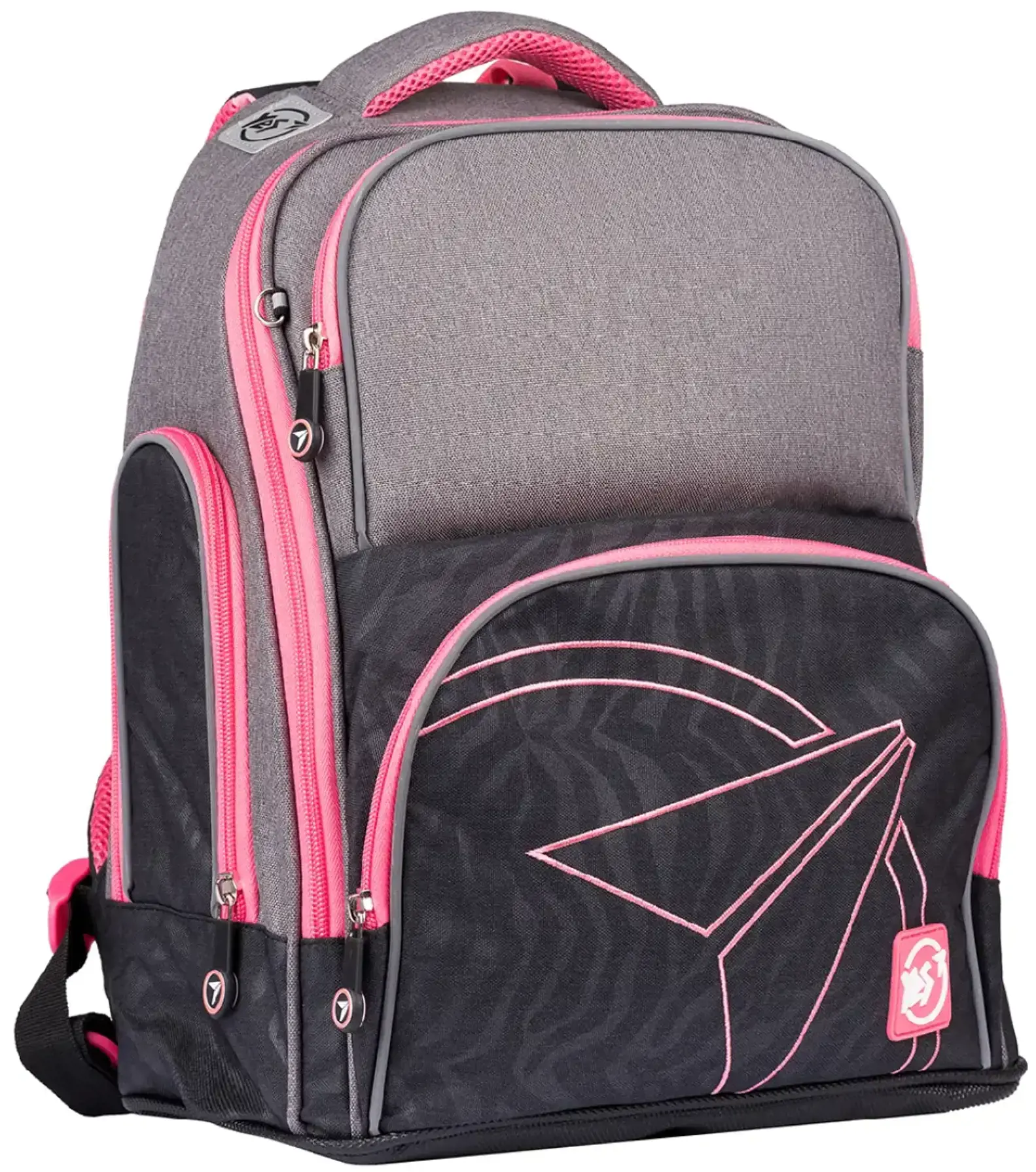 Kuprinė YES S-30 Juno Max Yes style, pilka/juoda