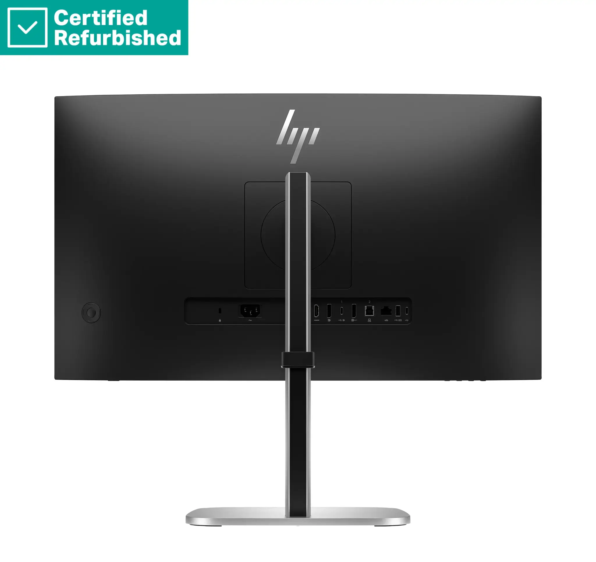 RENEW GOLD HP 527pm Series 5 Pro QHD Conferencing Monitor - 27" 2560x1440 QHD 350-nit 100Hz AG, IPS, USB-C(100W/15W)/HDMI/DP Daisy-Chain, 3x USB-A, speakers, webcam, RJ-45 LAN, height adjust/tilt/swivel/pivot, 1 years (replaces E27m)