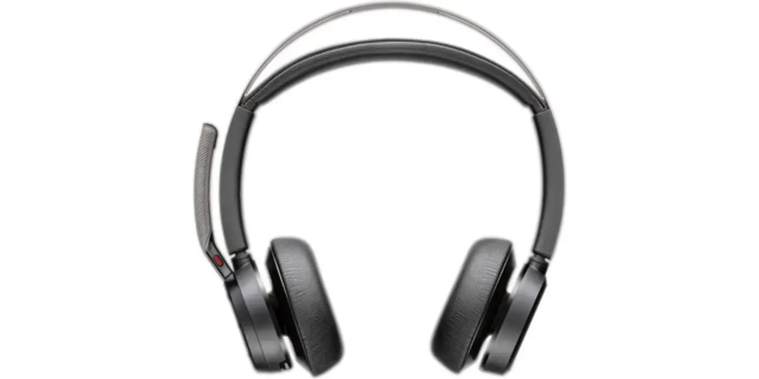HP Poly Voyager Focus 2-M USB-C-C Headset USB-C/A Adapter Charging Stand