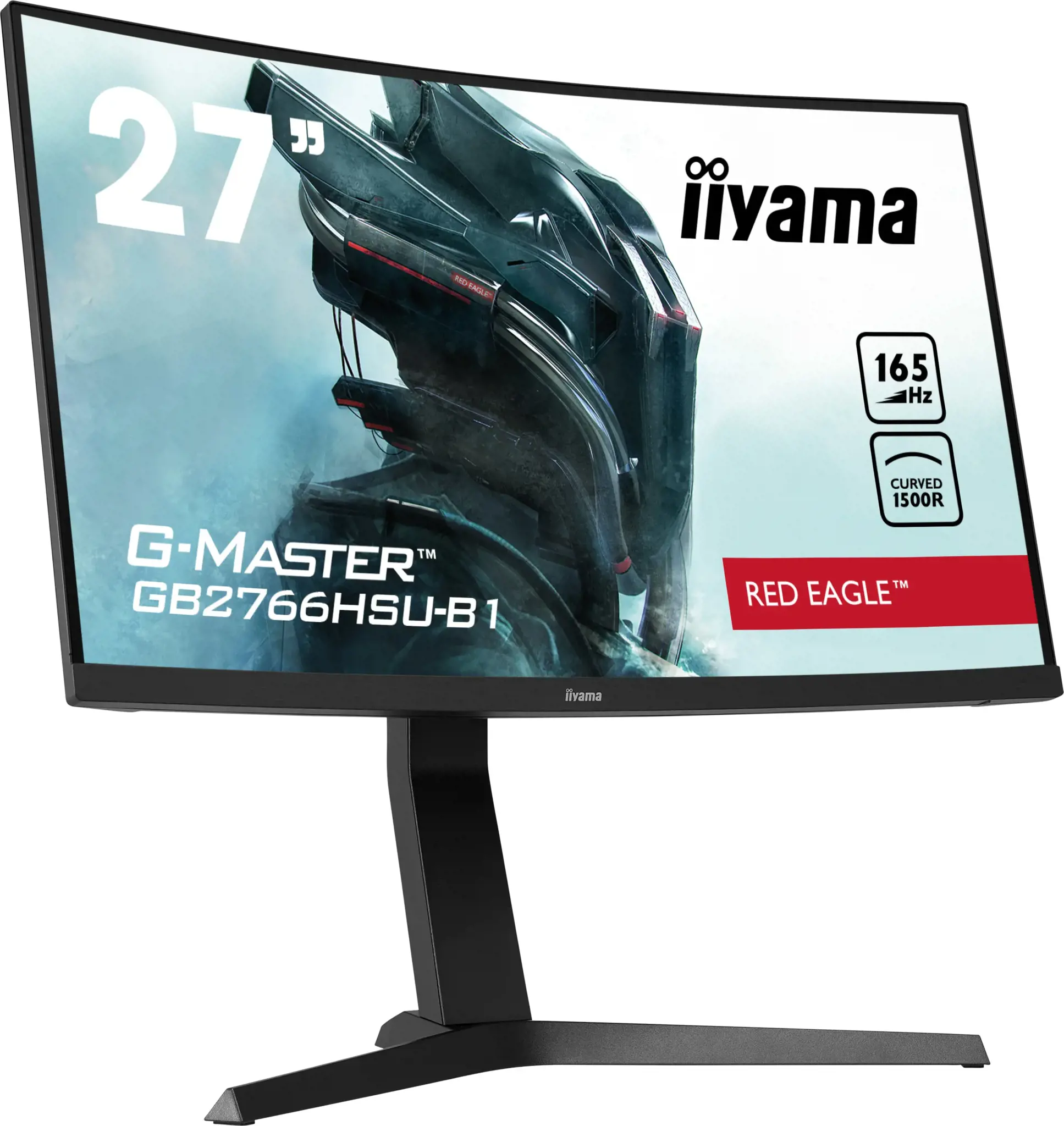 Monitorius iiyama G-MASTER GB2766HSU-B1, 68.6 cm (27"), 1920 x 1080 pixels, Full HD, LED, 1 ms, Black