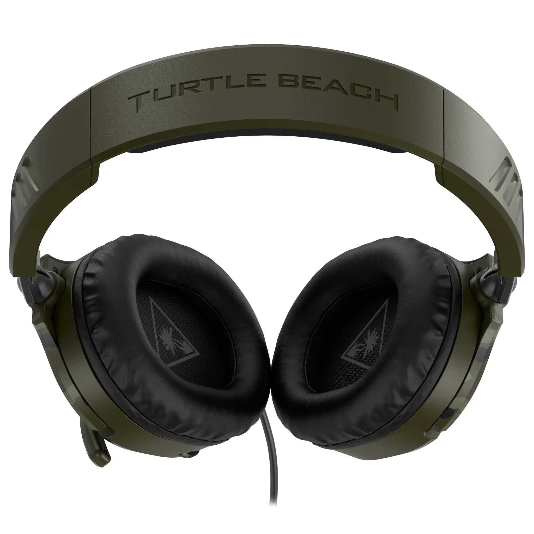 "Turtle Beach Recon 70 Green Camo" žaidimų ausinės - "Camo Green", laidinės, žaidimų, 20 - 20000 Hz, 485,3 g, ausinės, juodos, žalios