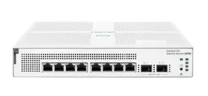 HPE Networking Instant On Switch 8p Gigabit CL4 PoE 2p SFP 124W 1930