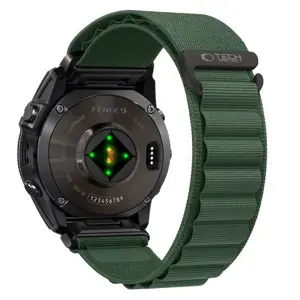 Tech-Protect watch strap Nylon Pro Garmin fenix 47mm, military green