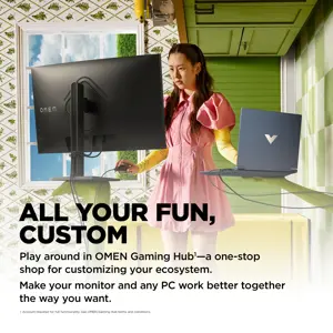 HP OMEN by HP 32c, 80 cm (31,5"), 2560 x 1440 taškų, "Quad HD", 1 ms, juodas