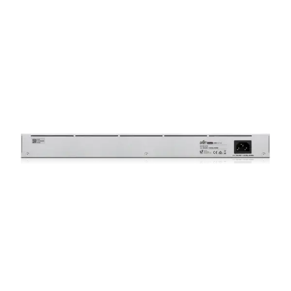 UBIQUITI USW-48-POE UniFi valdomas komutatorius gen2 32x Gigabit POE+ prievadai / 16x Gigabit POE prievadai / 4x SFP 1GB prievadai 32W vienam prievadui