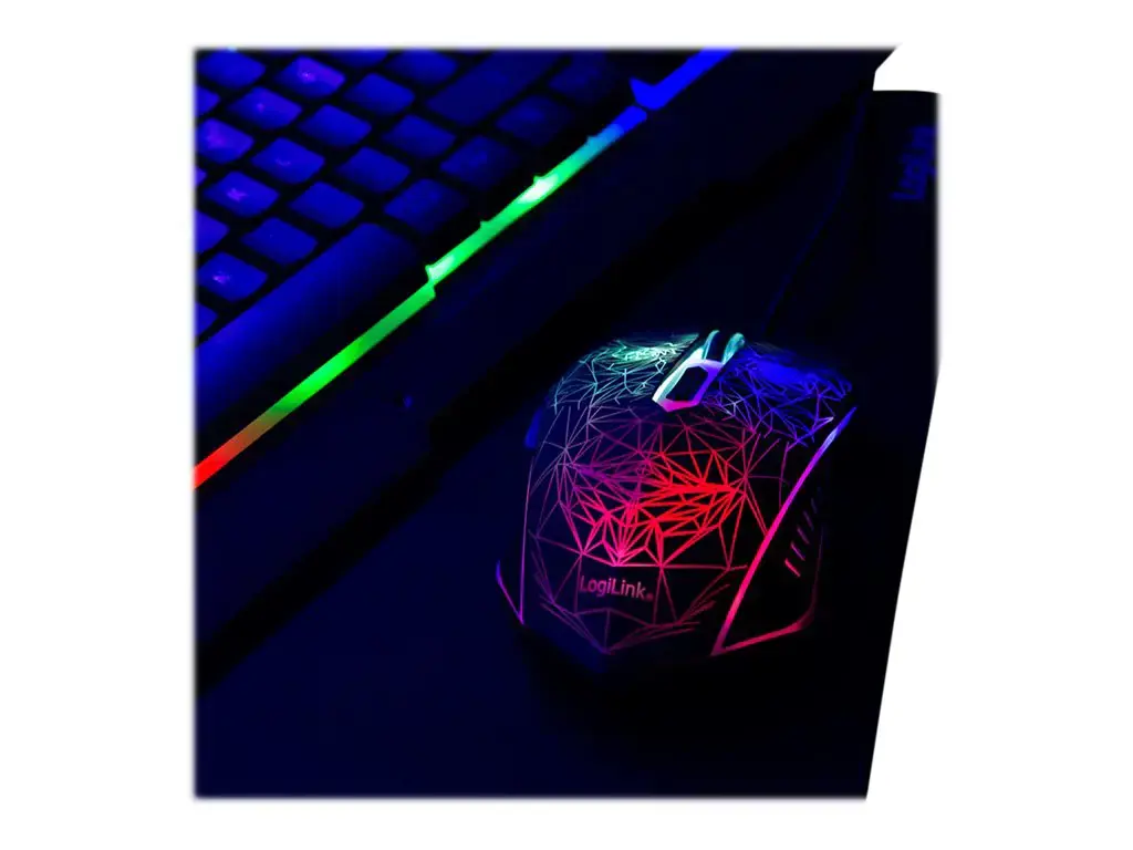 "Logilink" ID0185 Klaviatūros, pelės ir kilimėlio rinkinys, pelė pridedama, DE