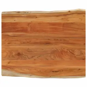 Stalviršis, 90x80x3,8cm, akacijos masyvas, su gyvu kraštu