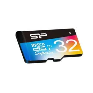 "Silicon Power Superior", 32 GB, "MicroSDHC", 10 klasė, UHS-I, 90 MB/s, 45 MB/s