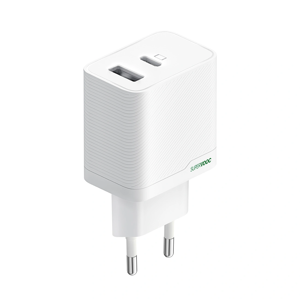 OPPO SUPERVOOC 45W Dual-Port Charger (White), OSAB4CB4AE