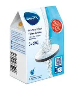 Brita 3 x MicroDisc, 3 vnt., Brita, Vandens filtro diskas