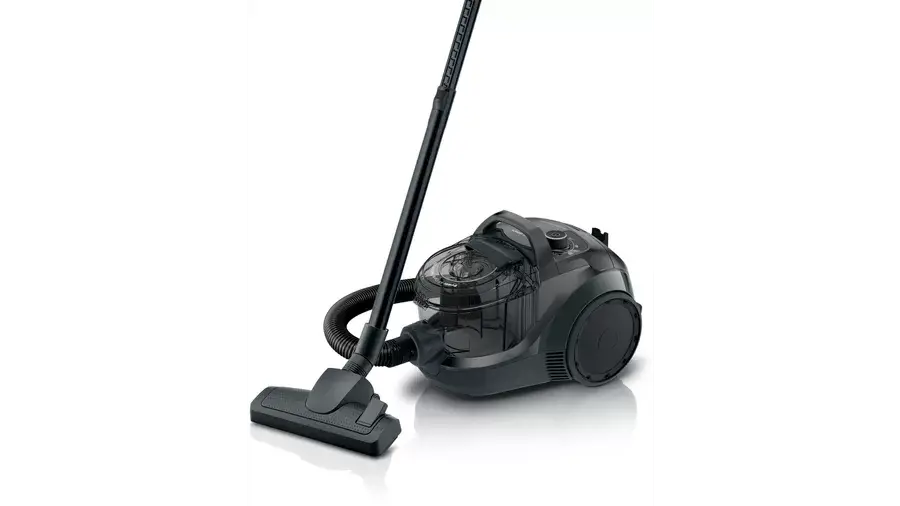 "Bosch Serie 4" BGC21X300, 550 W, cilindrinis dulkių siurblys, sausas, dulkių maišelis, 2 l, HEPA