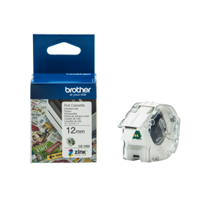 Brother CZ-1002, tęstinė etiketė, CZ, rašalinė, Brother, VC-500W, 1,2 cm