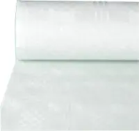 Staltiesė DAMASK, balta, vienkartinė, rulone, 120 cm  x L 100 m, vnt