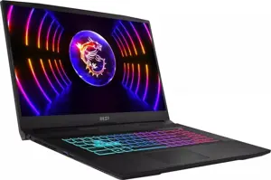 MSI Katana 17 B13VEK-1261XPL Intel® Core™ i7 i7-13620H Laptop 43.9 cm (17.3") Full HD 16 GB DDR5-SDRAM 1 TB SSD NVIDIA GeForce RTX 4050 Wi-Fi 6E (802.11ax) FreeDOS Black