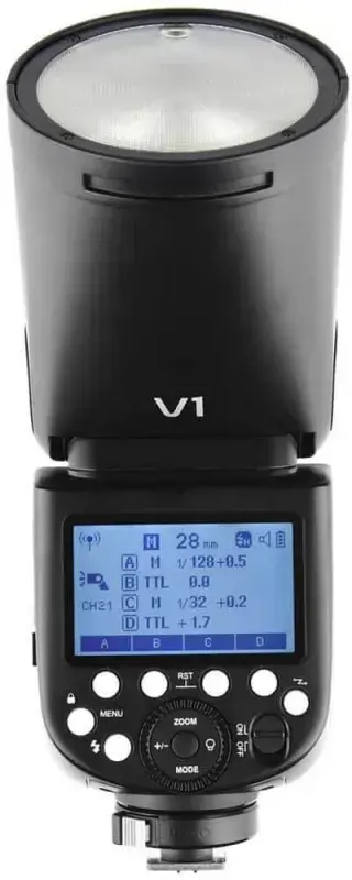 Godox V1 round head flash Olympus/Panasonic