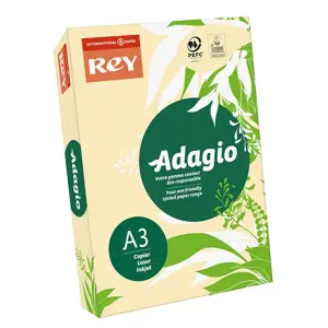 Spalvotas popierius REY ADAGIO 38, A3, 80 g/m2, 500 lapų, smėlio