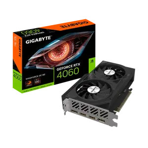Vaizdo plokštė GIGABYTE GeForce RTX 4060 8 GB, GDDR6, GV-N4060WF2OC-8GD