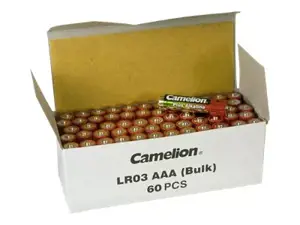 Camelion AAA/LR03, Plus Alkaline, 60 vnt.