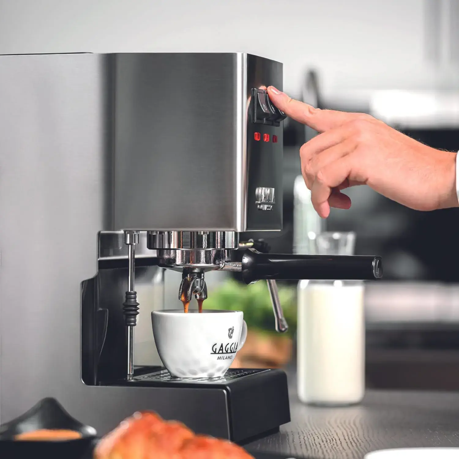 Kavos aparatas Gaggia RI9481/11, 2,1 litrai, Sidabrinė, Automatic