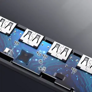 Ugreen 50985, USB 3.2 Gen 1 (3.1 Gen 1) Type-A, USB 3.2 Gen 1 (3.1 Gen 1) Type-A, 5000 Mbps, sidabrinis, USB, 104 mm