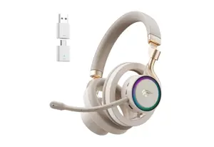 Havit Fuxi-H8 - wireless gaming headphones (gold)