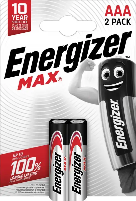 Energizer battery Max Alkaline AAA CHP2