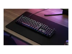 CORSAIR K70 CORE RGB mechaninė žaidimų klaviatūra, NA išdėstymas, laidinė, juoda Corsair