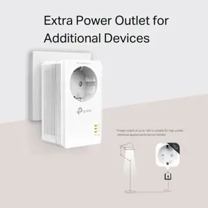 TP-Link TL-PA7017P, 1000 Mbps, IEEE 1901, IEEE 802.3, IEEE 802.3ab, IEEE 802.3u, Gigabit Ethernet, 10,100,1000 Mbps, HomePlug AV2, OFDM