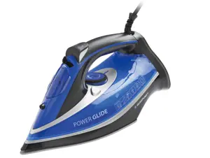 "Blaupunkt" HSI401 lygintuvas Garinis lygintuvas Nerūdijančio plieno padas 2600 W Mėlyna, balta