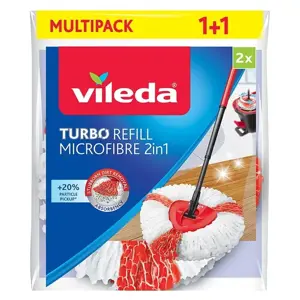 "Vileda Turbo 2in1" sukamojo šluostės užpildas 2 vnt.