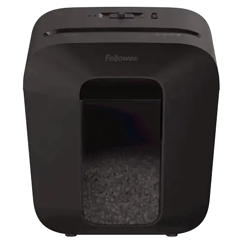 "Fellowes Powershred LX25M", smulkinimas dalelėmis, 4x12 mm, 11,5 l, 3000 mm/min, 6 lapai, P-4