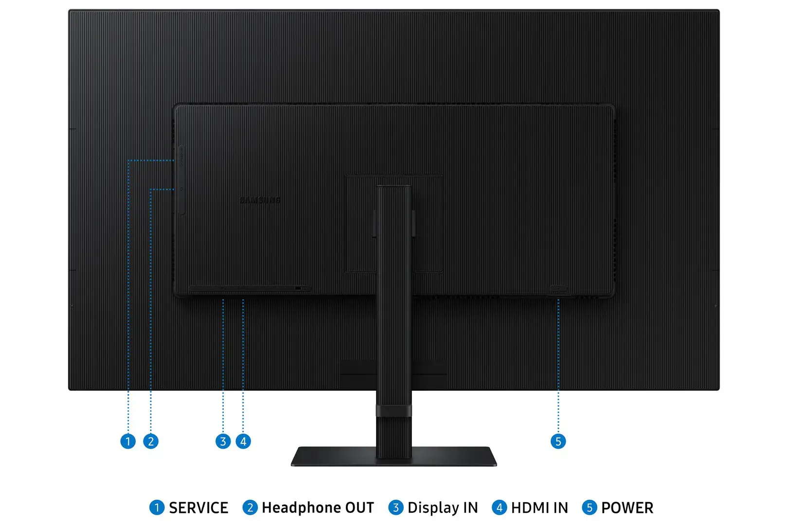 Samsung S70D computer monitor 94 cm (37") 3840 x 2160 pixels 4K Ultra HD LCD Black