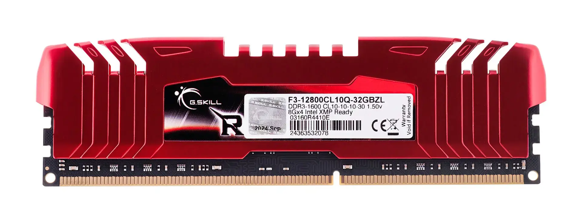 G.Skill 32GB DDR3-1600 CL10 RipjawsZ atminties modulis 4 x 8 GB 1600 MHz