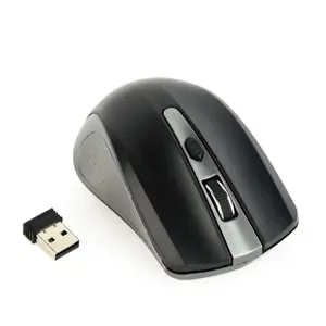 GEMBIRD MUSW-4B-04-GB Gembird Belaidė optinė pelė MUSW-4B-04-GB, 1600 DPI, nano USB, kosminės pilkos/juodos spalvos